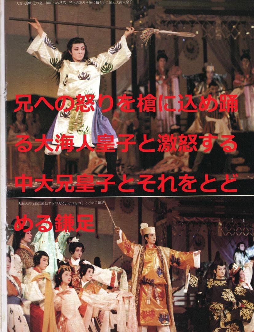 宝塚歌劇　写真特集「ザ・レビュー、あかねさす紫の花」雪組公演