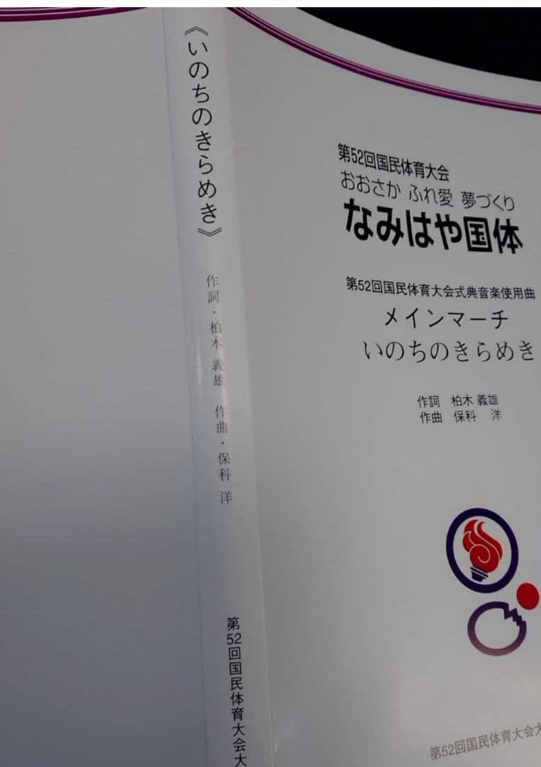 1/25削除 最終値下げ　絶版 保科洋 メインマーチ「いのちのきらめき」