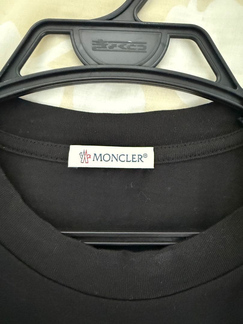 【新品未使用】モンクレール　MONCLER Tシャツ　ブラック　Mサイズ