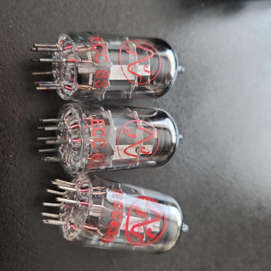 短セール JJ Electronics ECC83 真空管 3本セット