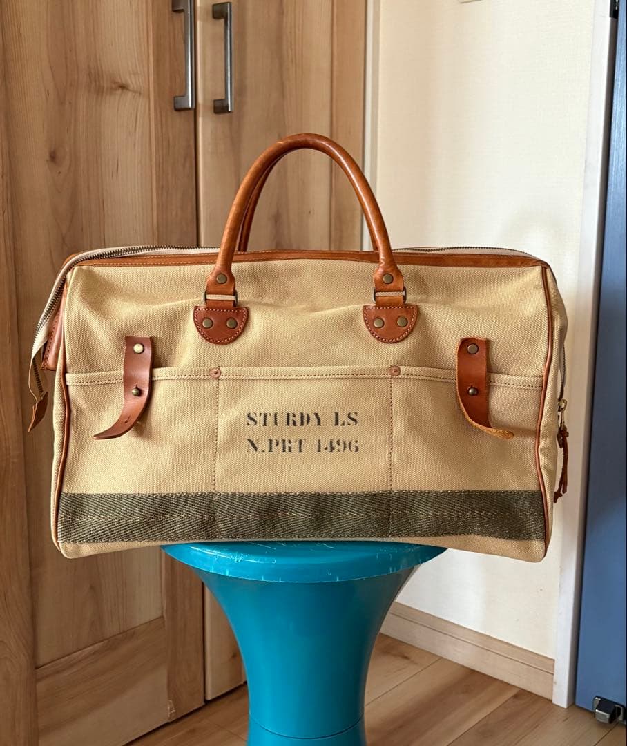 【美品】Sturdy Luggage Supply ボストンバッグ