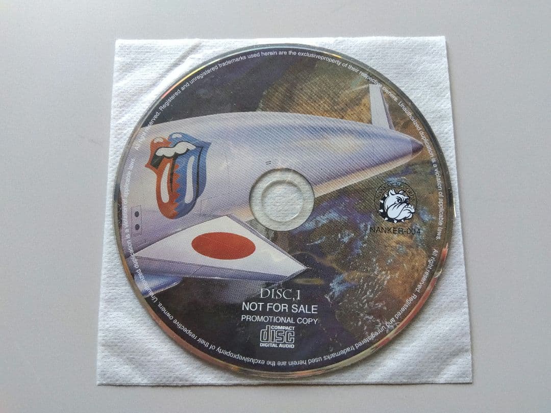【非売品】ローリングストーンズ「1990 ライブ・アット・東京ドーム」プロモCD