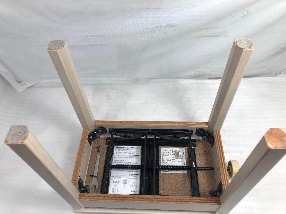 ※81398 ピアノ椅子YAMAHA BC-205（ホワイトアッシュ）★送料無料