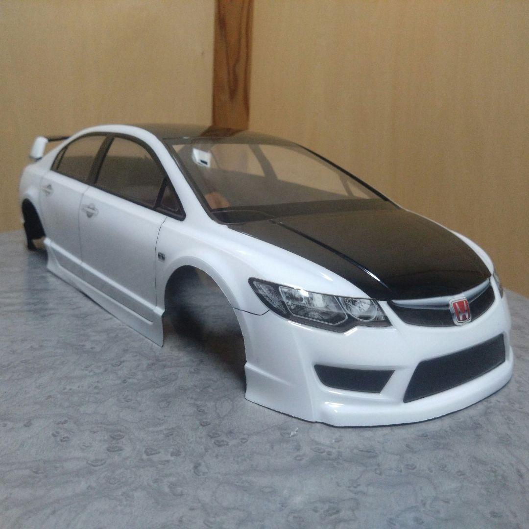 ABCホビー シビックTypeR FD2 Mシャーシ 未使用ボディ