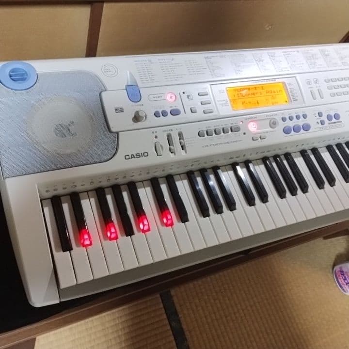 ひでさん専用 CASIO 電子キーボード ヒカリナビゲーション