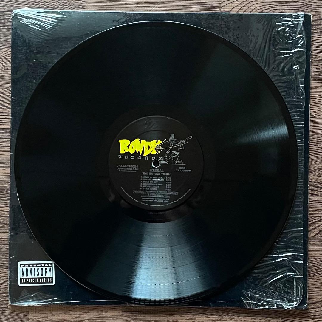 ILLEGAL – The Untold Truth レコード　LP