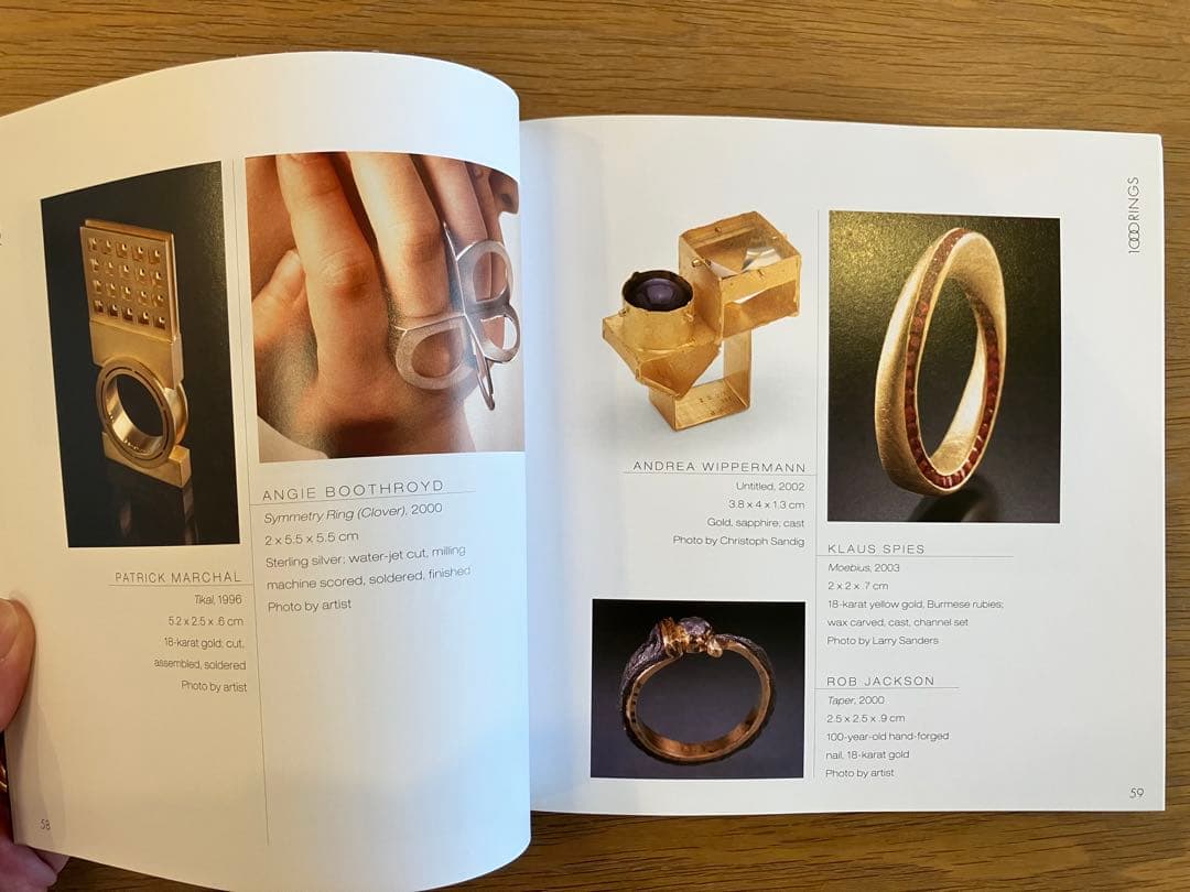 図録:「ジュエリー1000 RINGS」 指輪1000種掲載