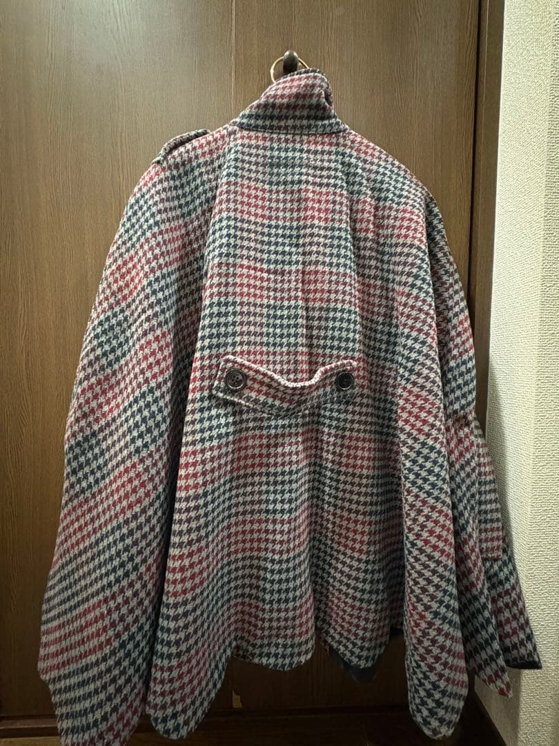 a*様 Bibiy/ ケープコートチェックコート