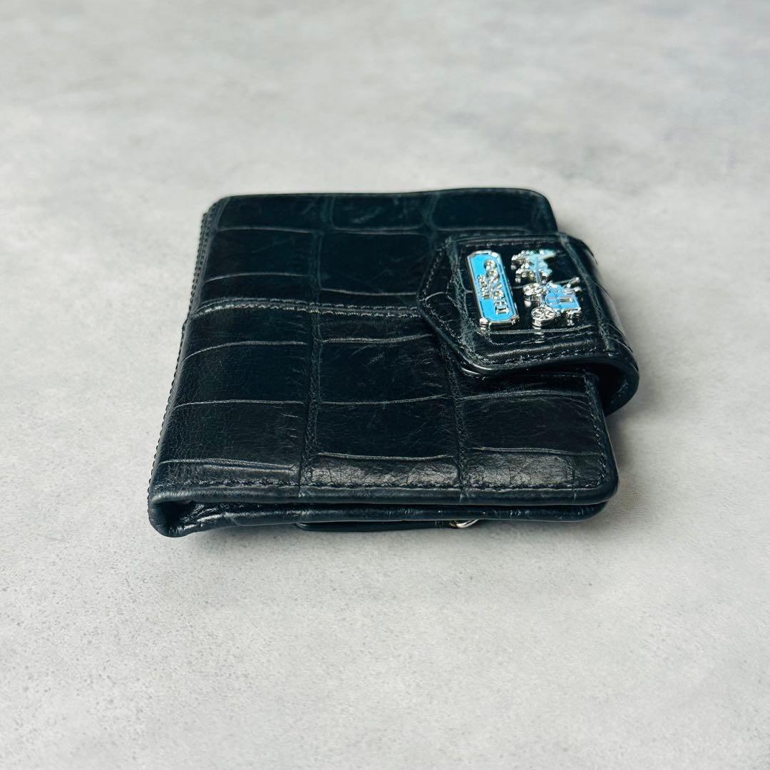 小物 Y2K COACH Madison Bifold wallet BLACK