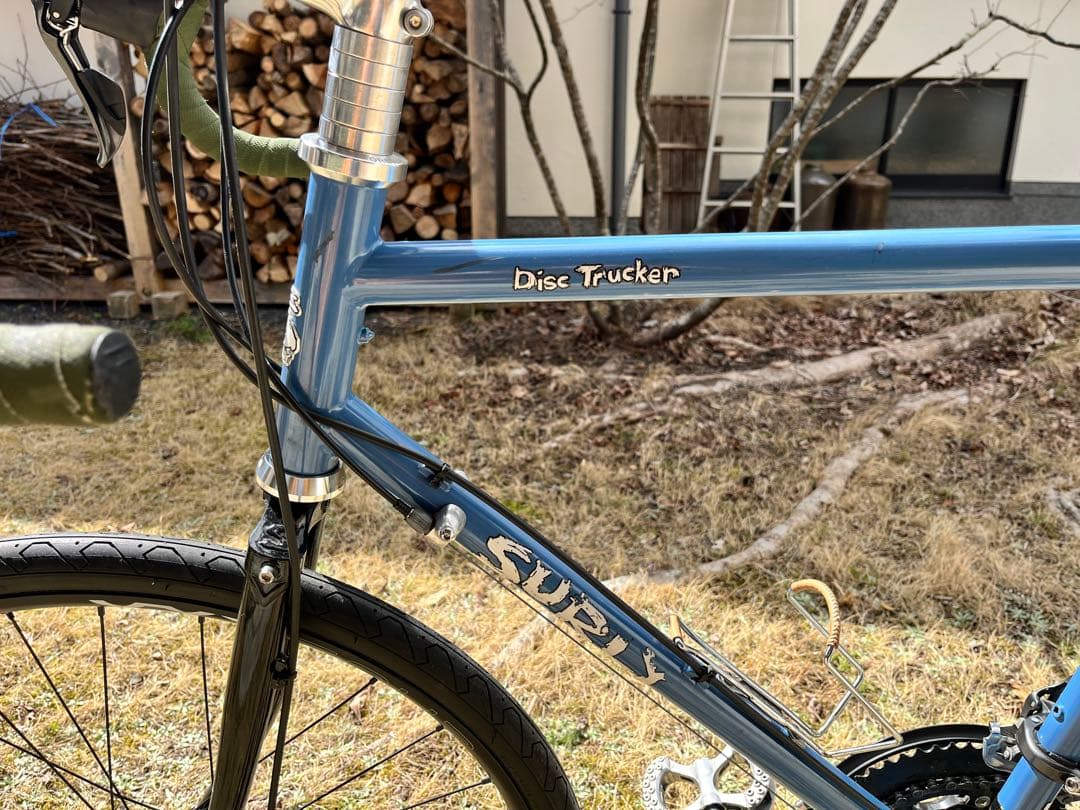SURLY Disc Trucker　ブルー　旧モデル　ブルーラグ　サーリー