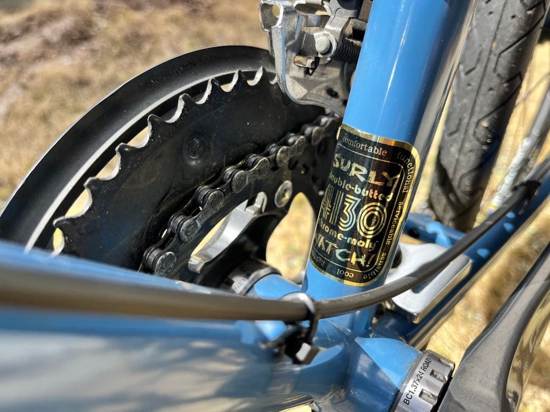 SURLY Disc Trucker　ブルー　旧モデル　ブルーラグ　サーリー