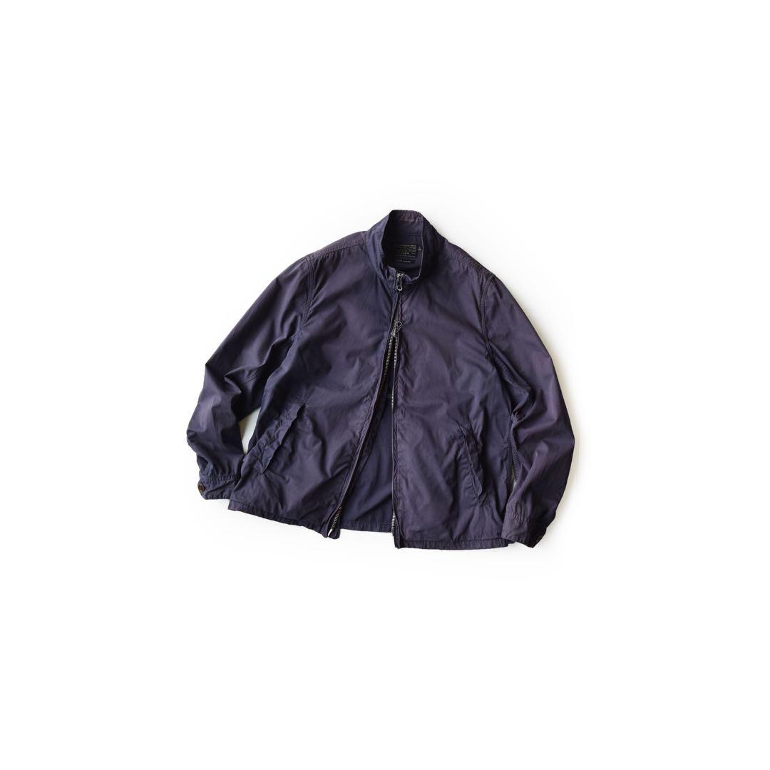 90s 00s j.crew ジェイクルー　鬼フェード　ナス紺　コットンブルゾン