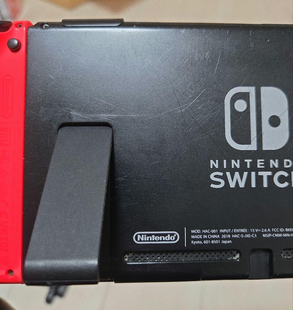 ジャンク品　Nintendo Switch ネオンブルー/ネオンレッド 本体