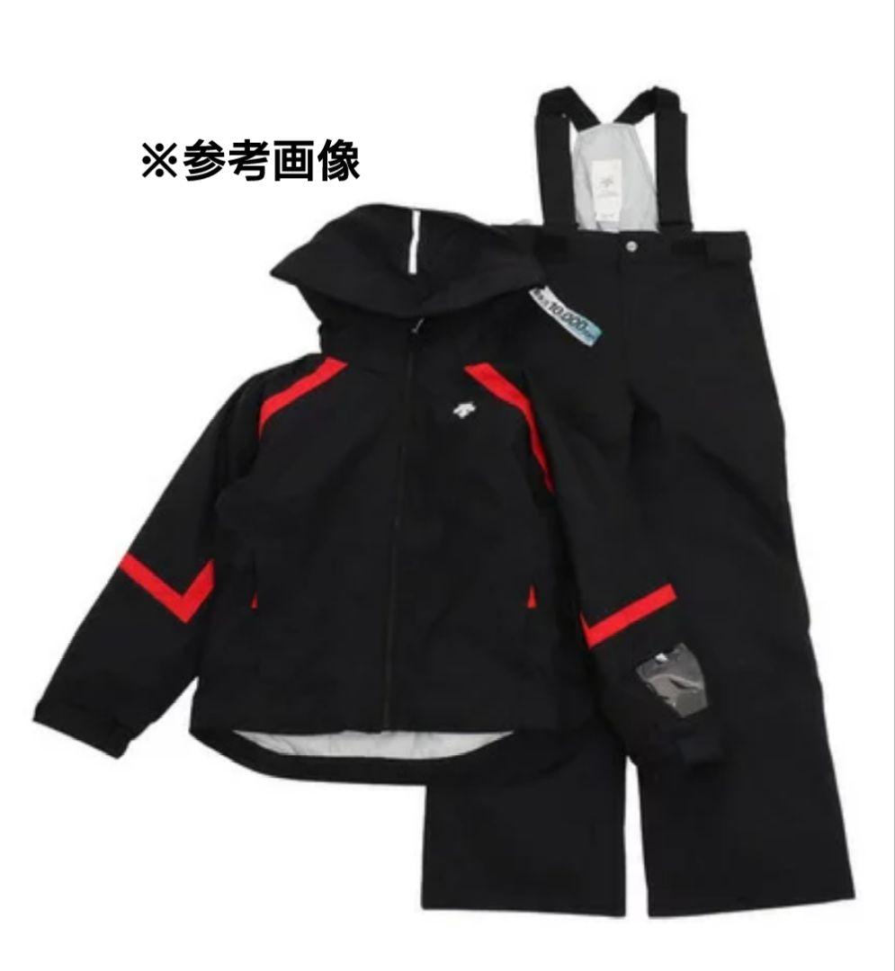 デサント（DESCENTE）ジュニア スキーウェア 160　ブラック