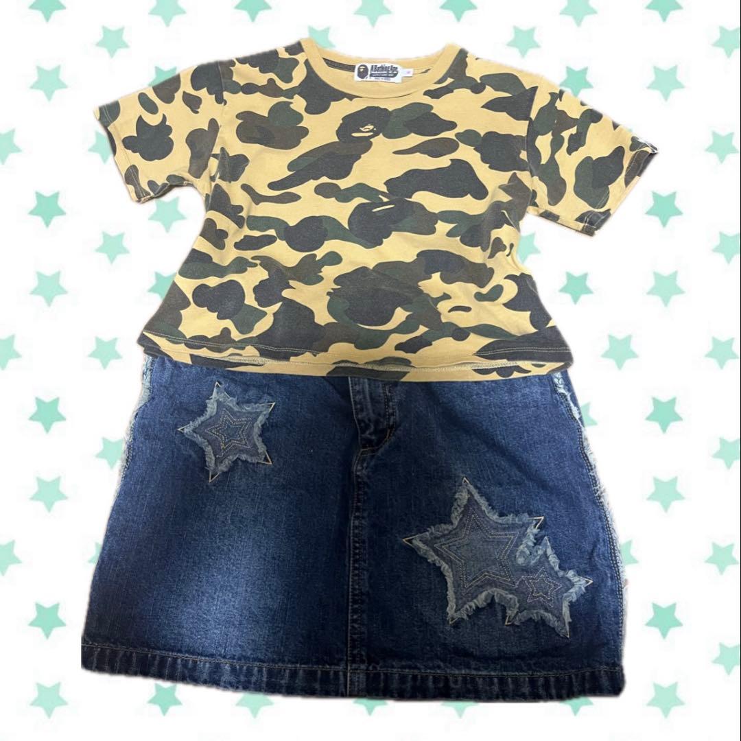 りー☆ A・BATHING APE✮ チビtシャツ y2k 平成