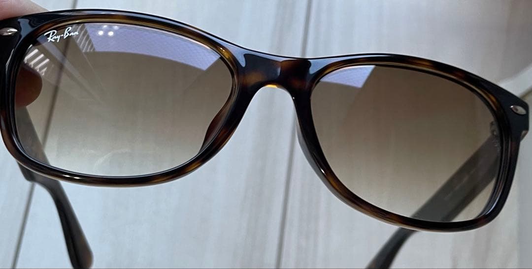 Ray-Ban RB2132F 710/51 55サイズフェディットブラウン美品