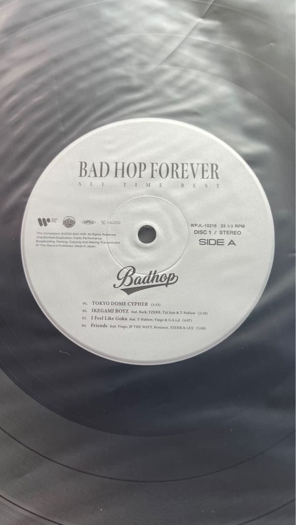 Badhop レコード