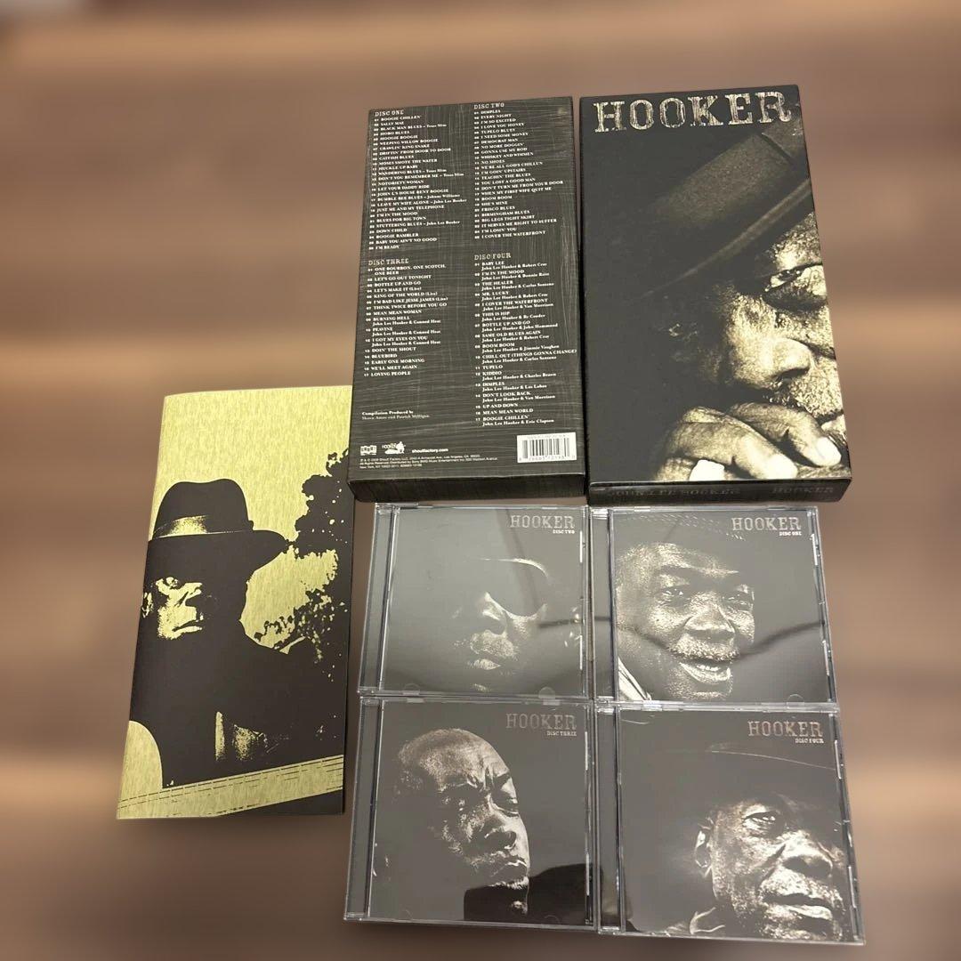 洋楽 Hooker By John Lee Hooker 4 CD Box Set
