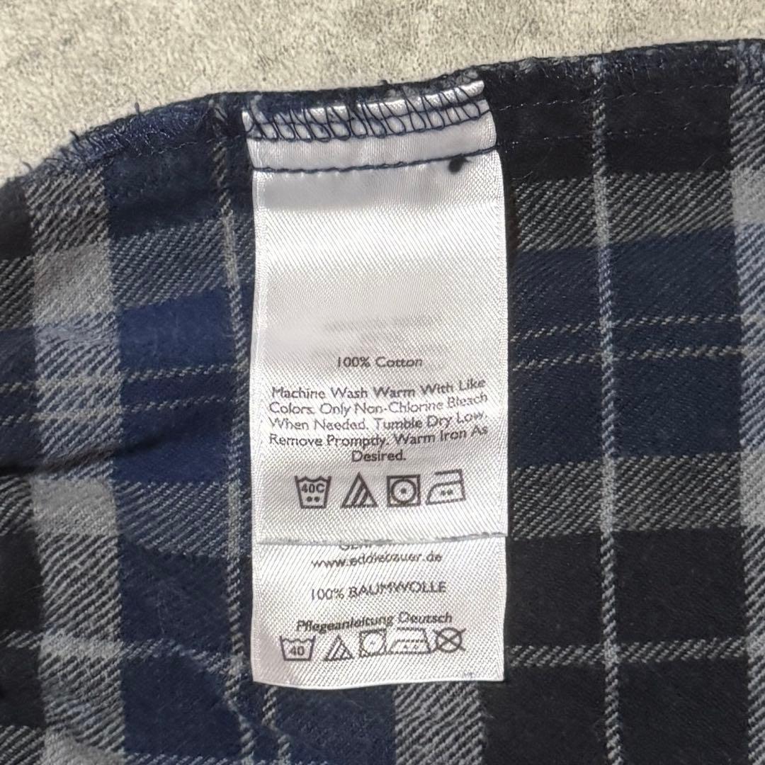 エディーバウアー パジャマパンツ スラックス チェック柄 Lサイズ