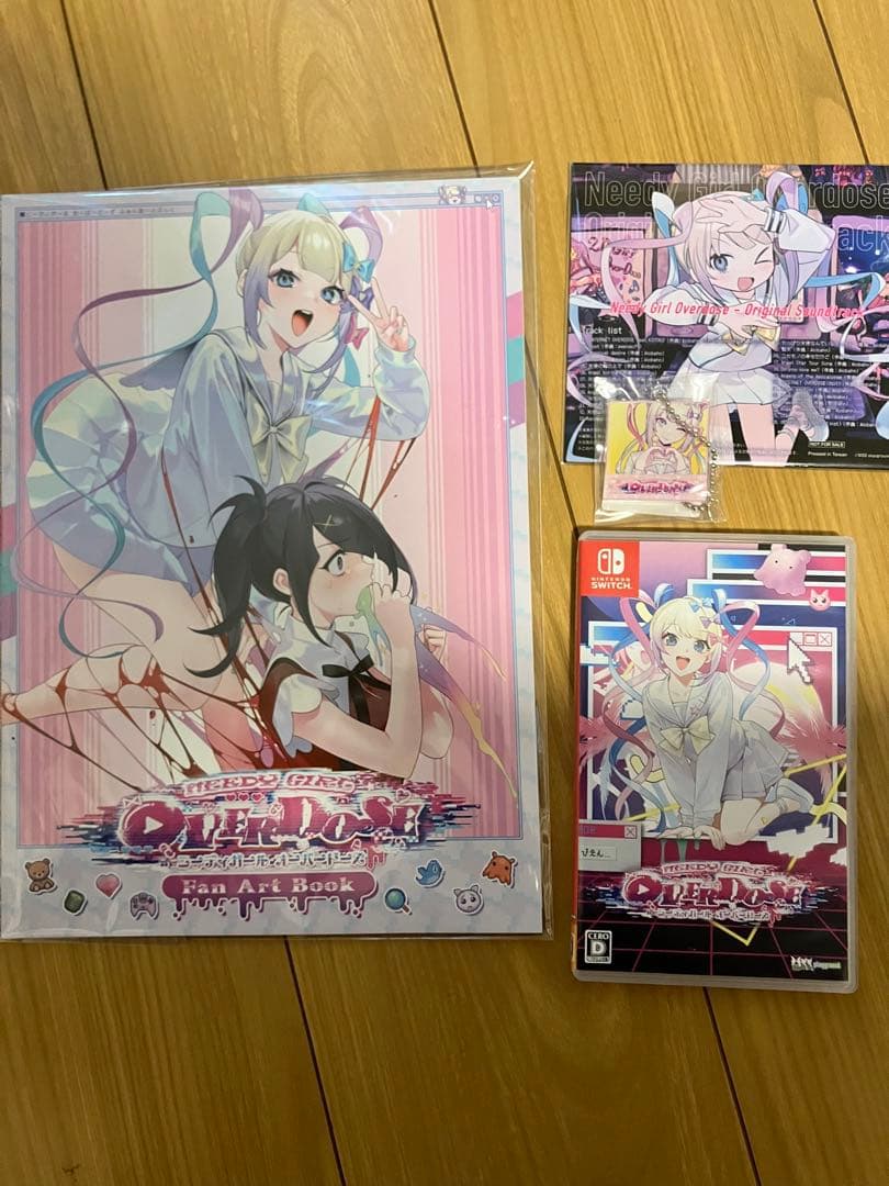 ニディガ Switchソフト 画集 アクリルキーホルダー サウンドトラックCD