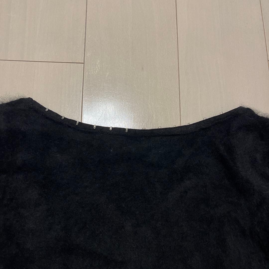 【23AW PRANK PROJECT】ブラックカーディガン ショート丈