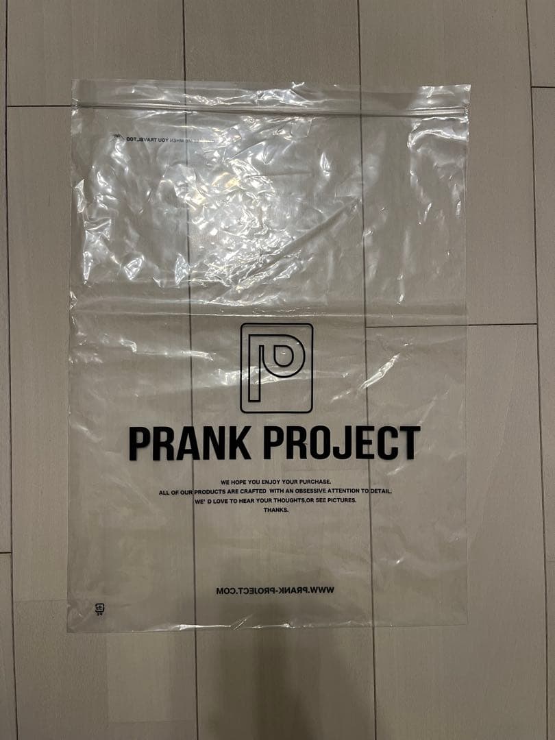 【23AW PRANK PROJECT】ブラックカーディガン ショート丈
