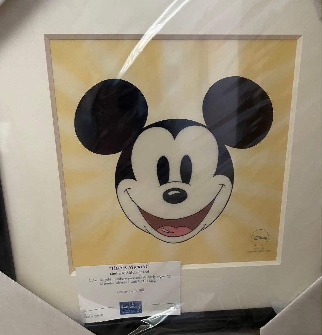Mickey 希少　セル画　未使用品