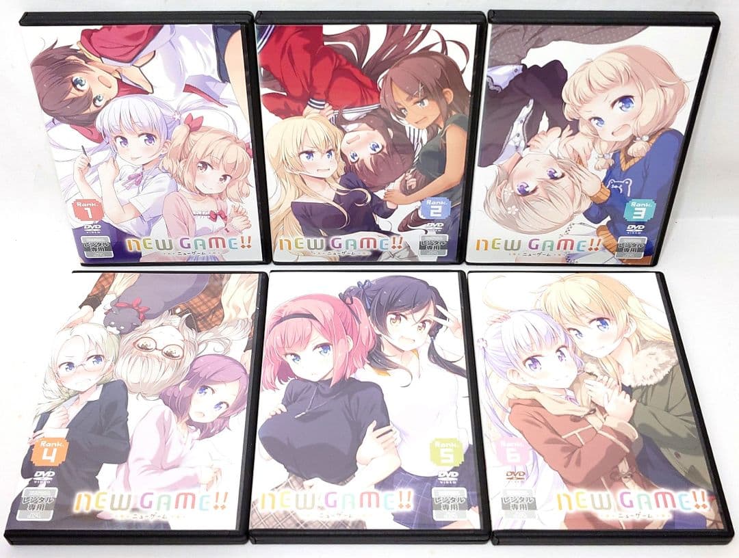 NEW GAME/ニューゲーム【1期+2期】全12巻セット