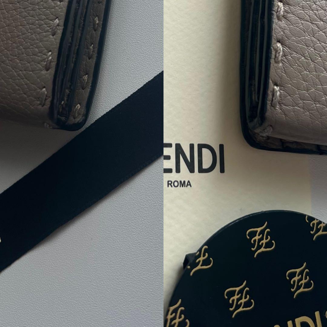 175 美品 FENDI フェンディ ピーカブー 2つ折り財布