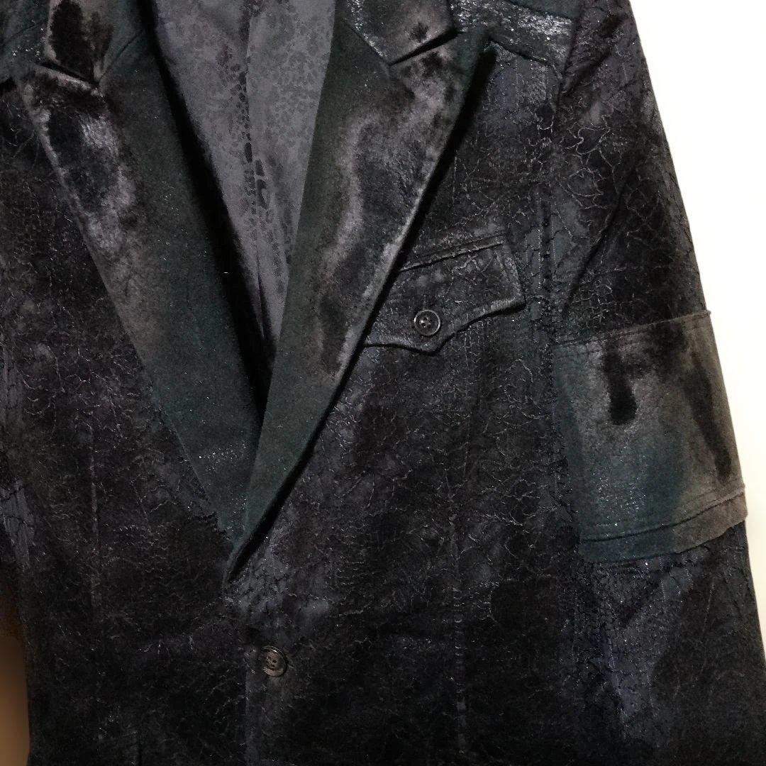 Roen 07AW ミラノコレクション ディアスキン切替ジャケット ミリタリー