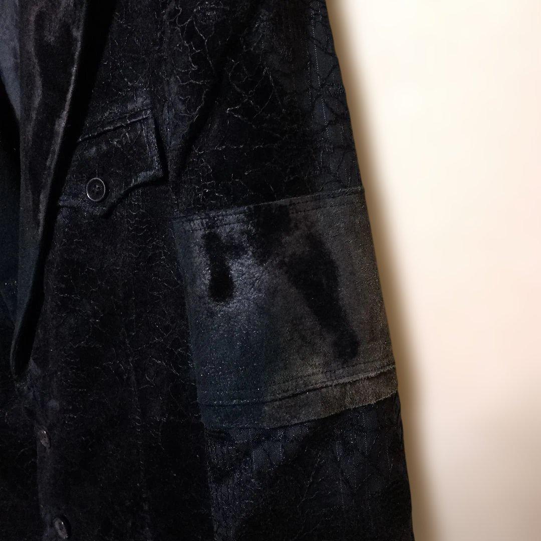 Roen 07AW ミラノコレクション ディアスキン切替ジャケット ミリタリー