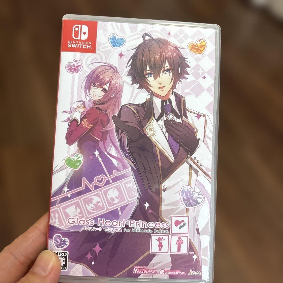 Nintendo Switch Glass Heart Princess Nintendo Switch
